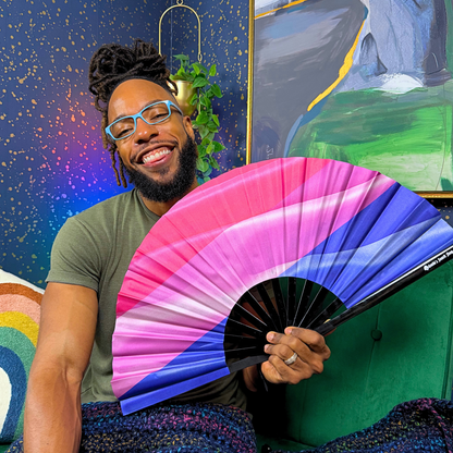 Bi Pride Clack Fan
