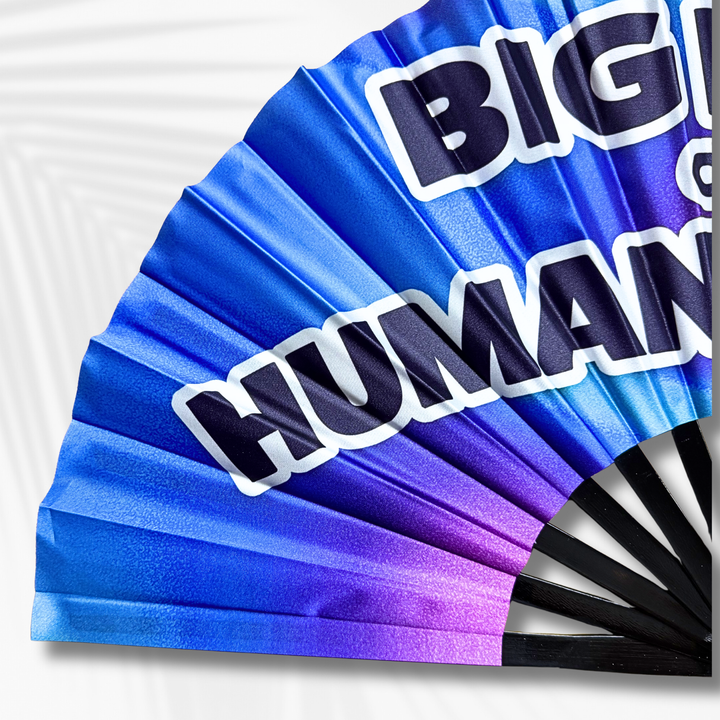 "Big Fan of Human Rights" Clack Fan