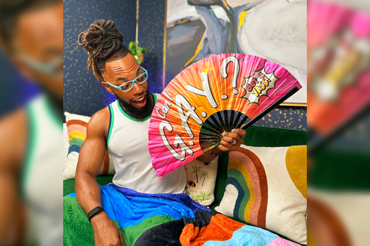 "Can I G.A.Y.? Get a YASS" Clack Fan – Limited Edition