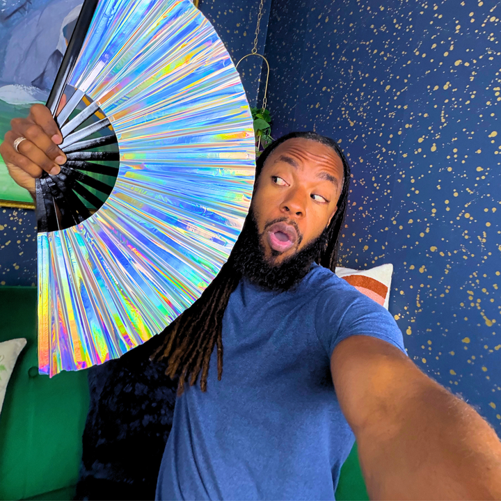 Iridescent Fan