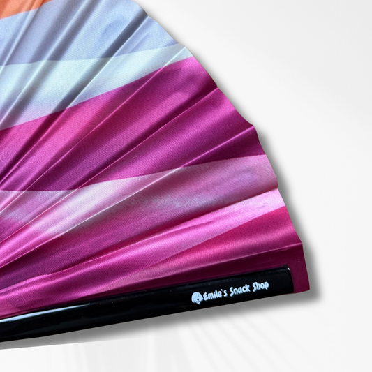 Lesbian Pride Clack Fan