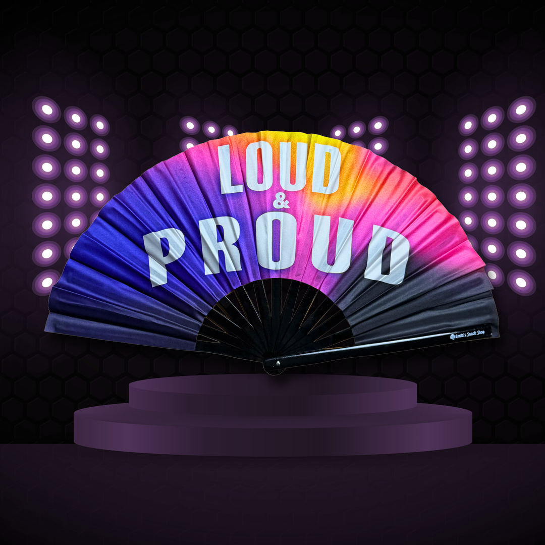 "Loud & Proud" UV Clack Fan