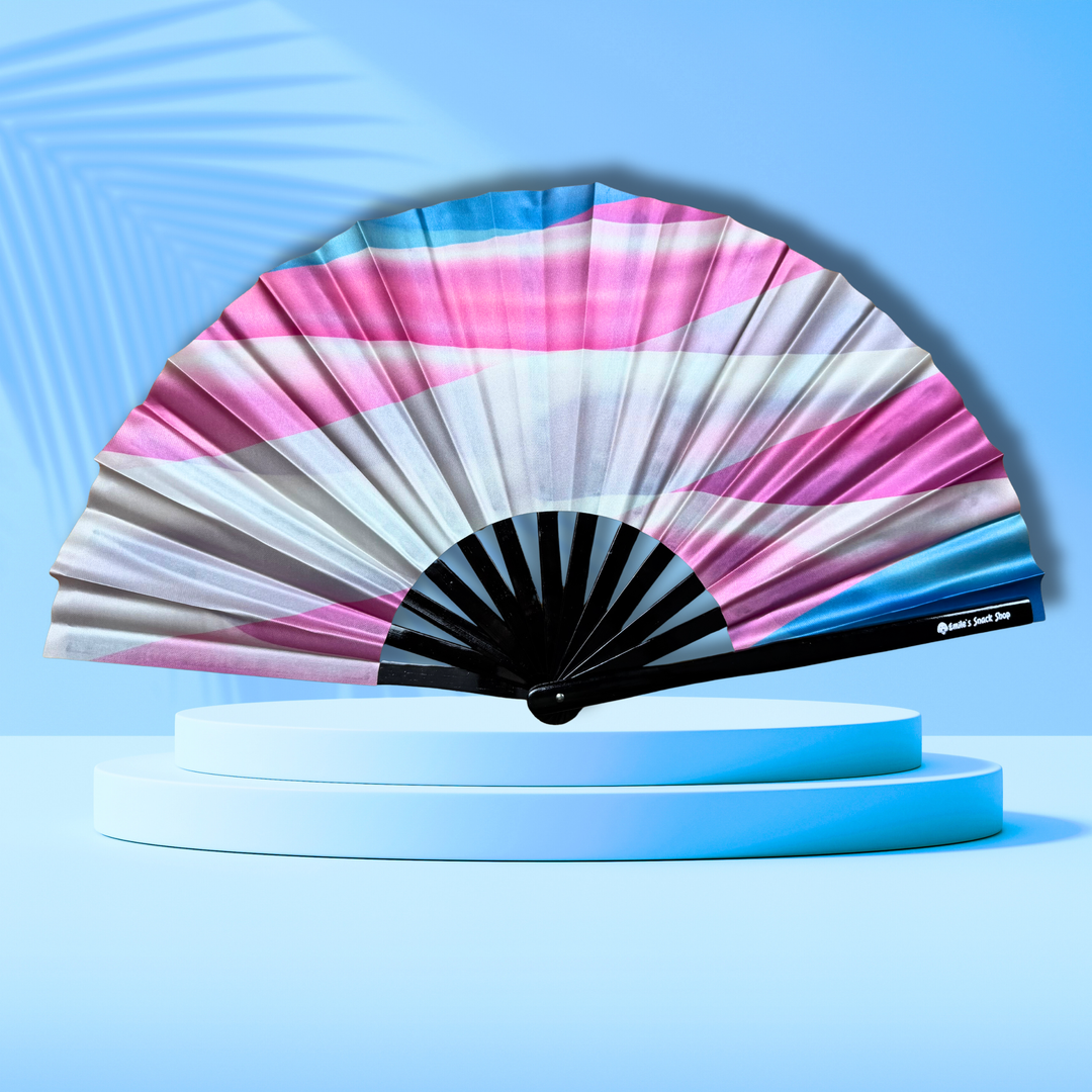 Trans Pride Clack Fan