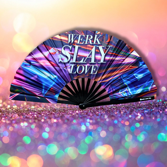 “Werk Slay Love” Clack Fan
