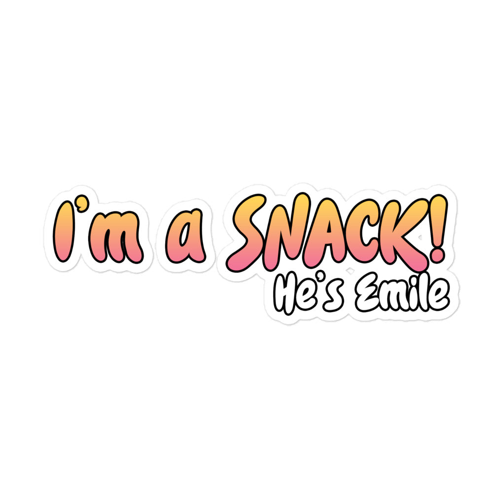 "I'm A Snack!" Sticker Default Title