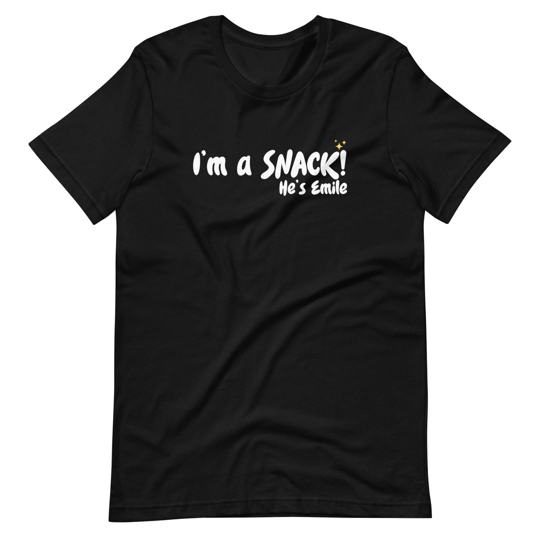 “I'm a Snack!” Tee Black